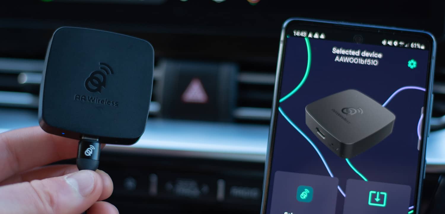 AAWireless Android Auto Adapter 2023
