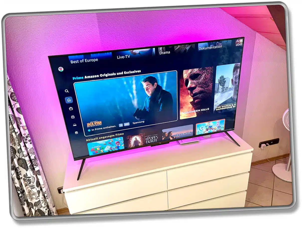 Amazon Fire TV Omni QLED 65-Zoll - Die Farben können sich sehen lassen und die Schwarzwerte sind für einen LED-TV sehr ausdrucksstark