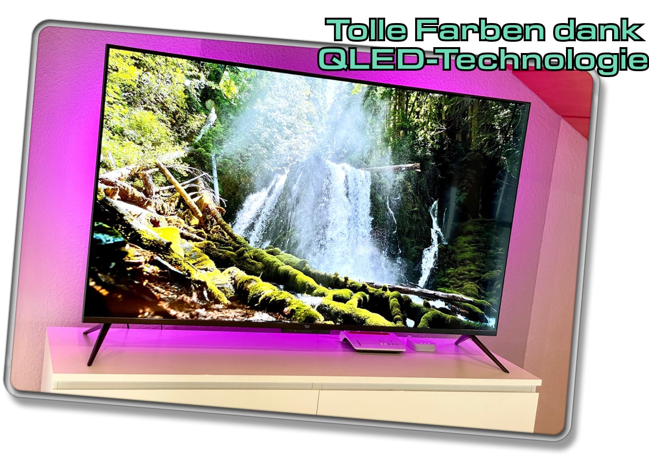Amazon Fire TV Omni QLED 65-Zoll - Die Farben können sich sehen lassen