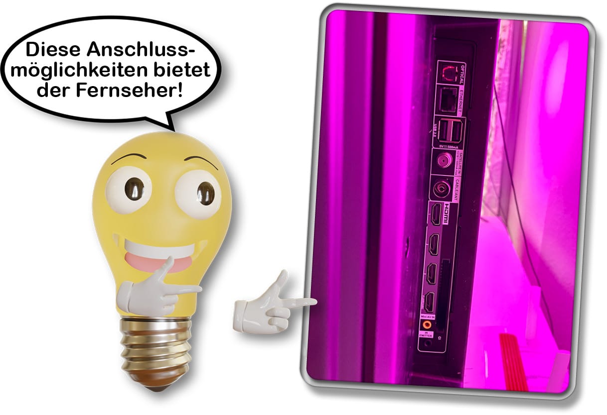Amazon Fire TV Omni QLED 65-Zoll -Diese Anschlussmöglichkeiten bietet der Fernseher