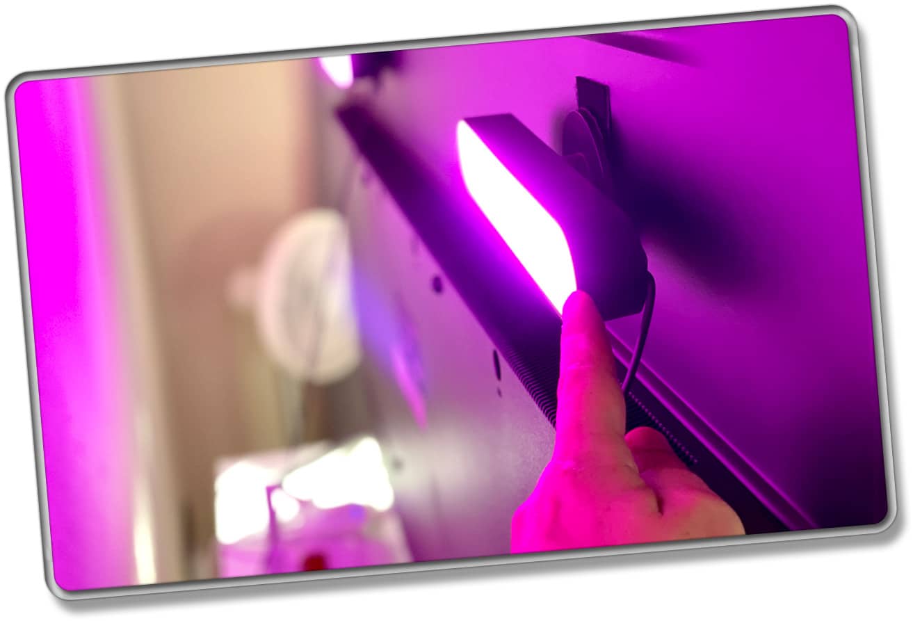 Amazon Fire TV Omni QLED 65-Zoll - Für die passende Hintergrundbeleuchtung sorgt bei mir eine Philips Hue Play Lightbar