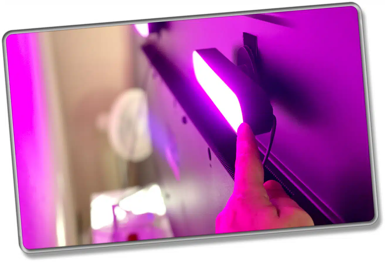 Amazon Fire TV Omni QLED 65-Zoll - Für die passende Hintergrundbeleuchtung sorgt bei mir eine Philips Hue Play Lightbar
