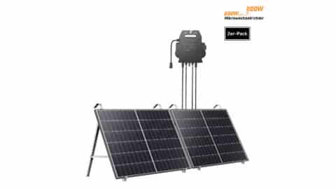 Anker SOLIX RS40 Balkonkraftwerk 600W/800W Set für Neigungsmontage