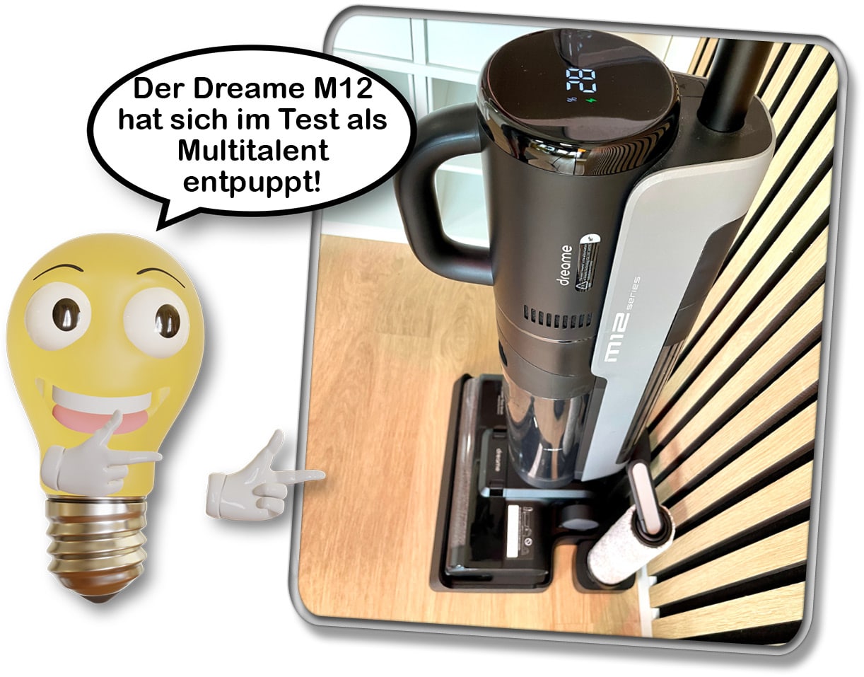 Der Dreame M12 konnte in unserem Test hervorragend abschneiden!