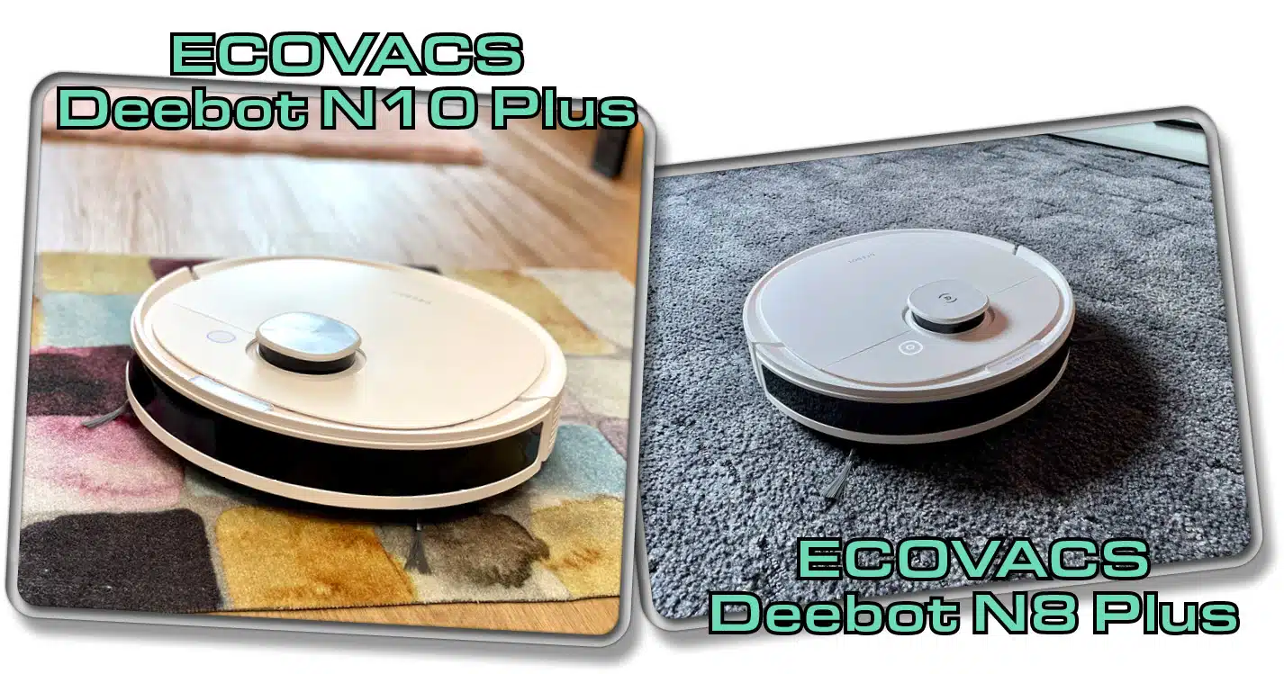 ECOVACS Deebot N10 Plus - Das Aussehen hat sich im Vergleich zur Vorgänger-Serie kaum verändert!