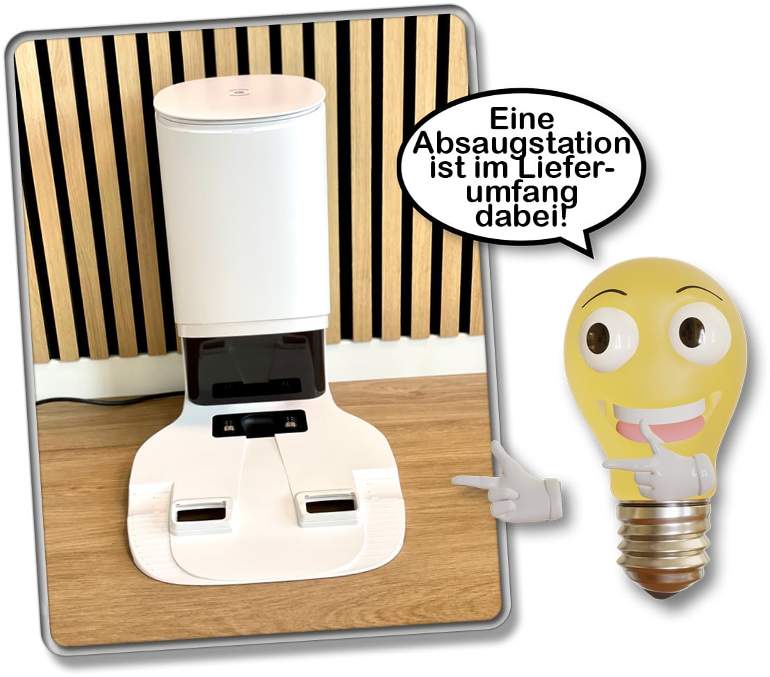 ECOVACS Deebot N10 Plus - Das ist die Absaugstation