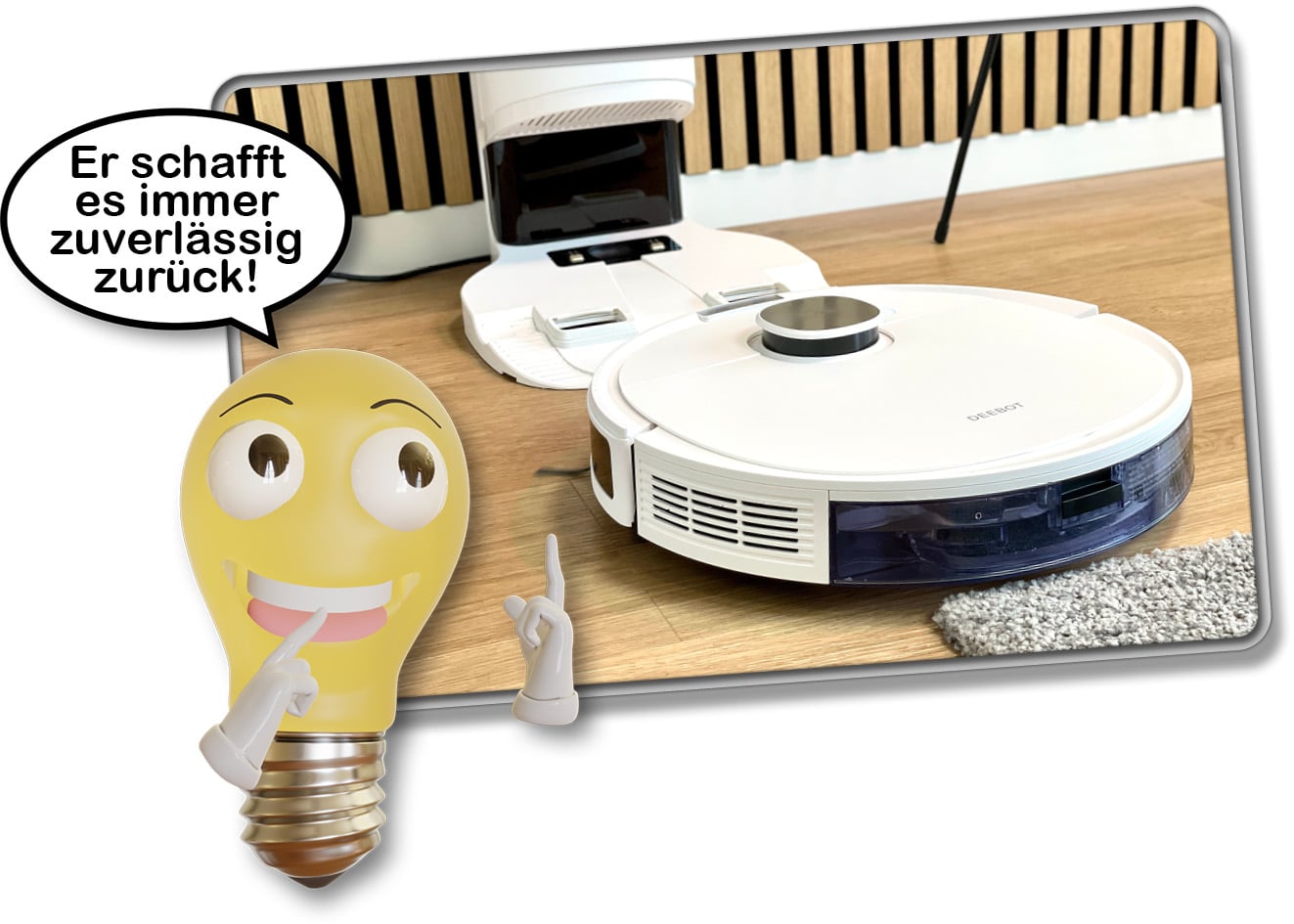 ECOVACS Deebot N10 Plus - Die Rückkehr zur Absaugstation gelingt immer!