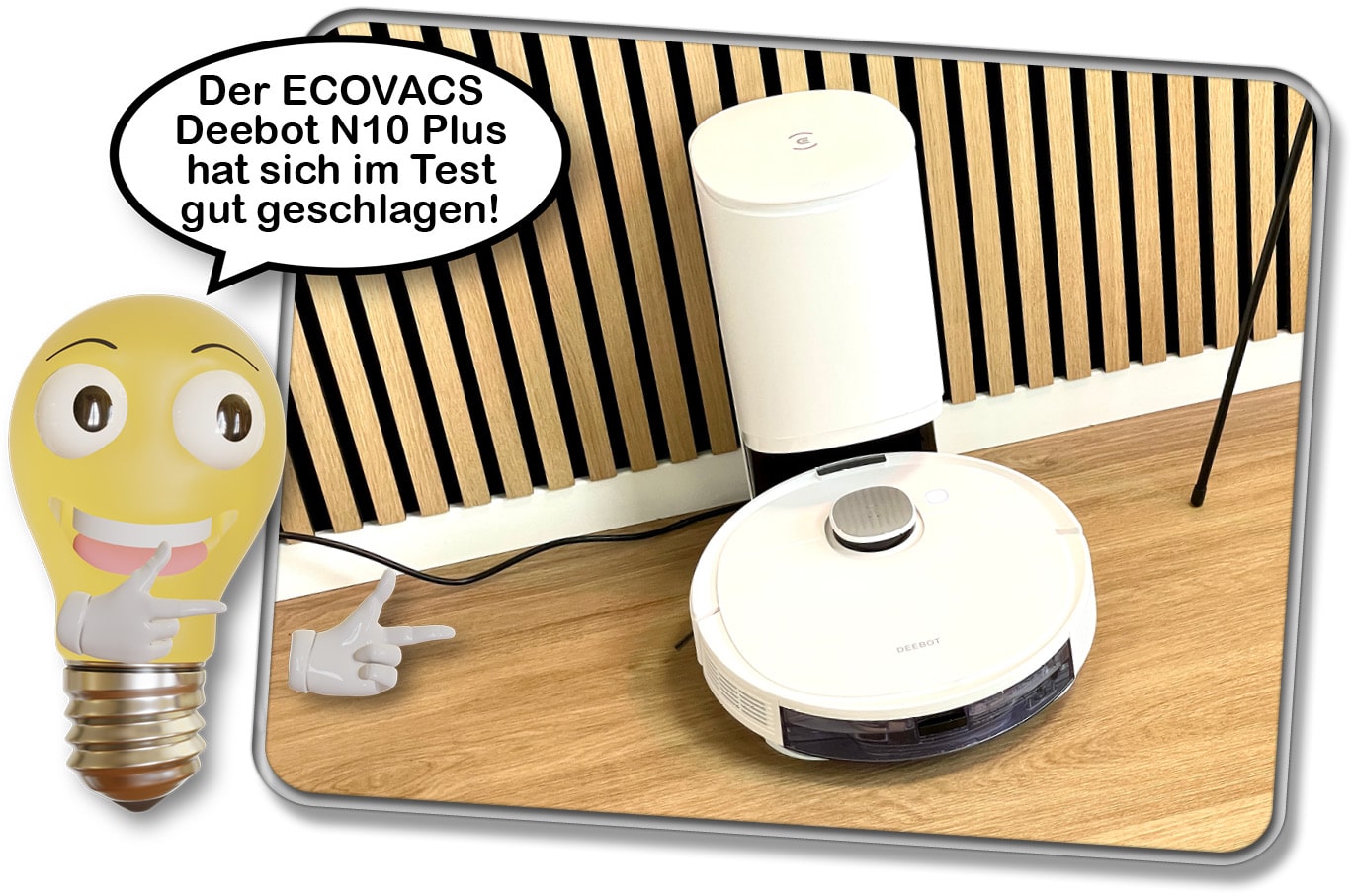 ECOVACS Deebot N10 Plus - Unser Testfazit zum Saugroboter