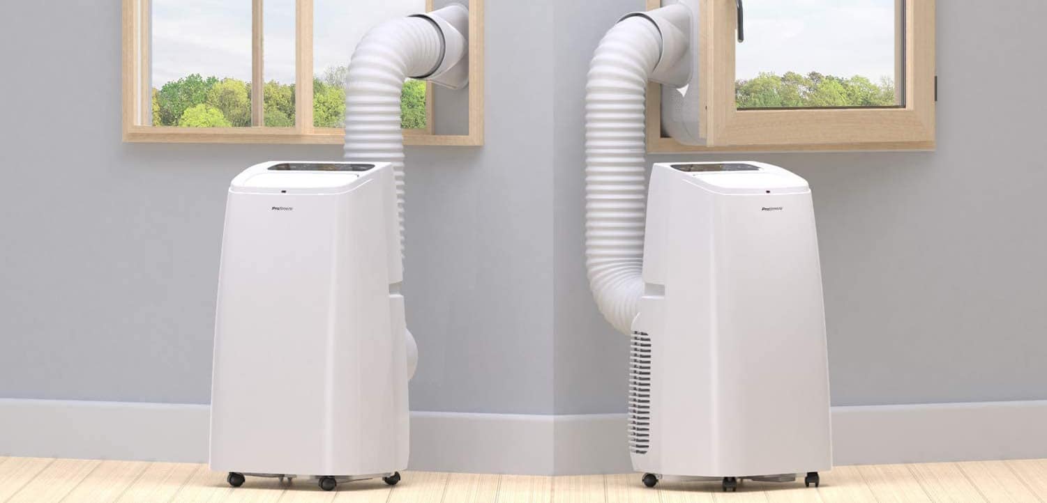 Mobile smarte Klimaanlage - Abluft