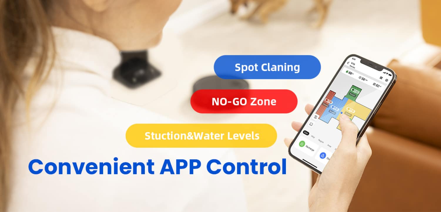 Proscenic V10 - Die Appsteuerung