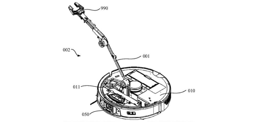Roborock Arm - Patent des Arms