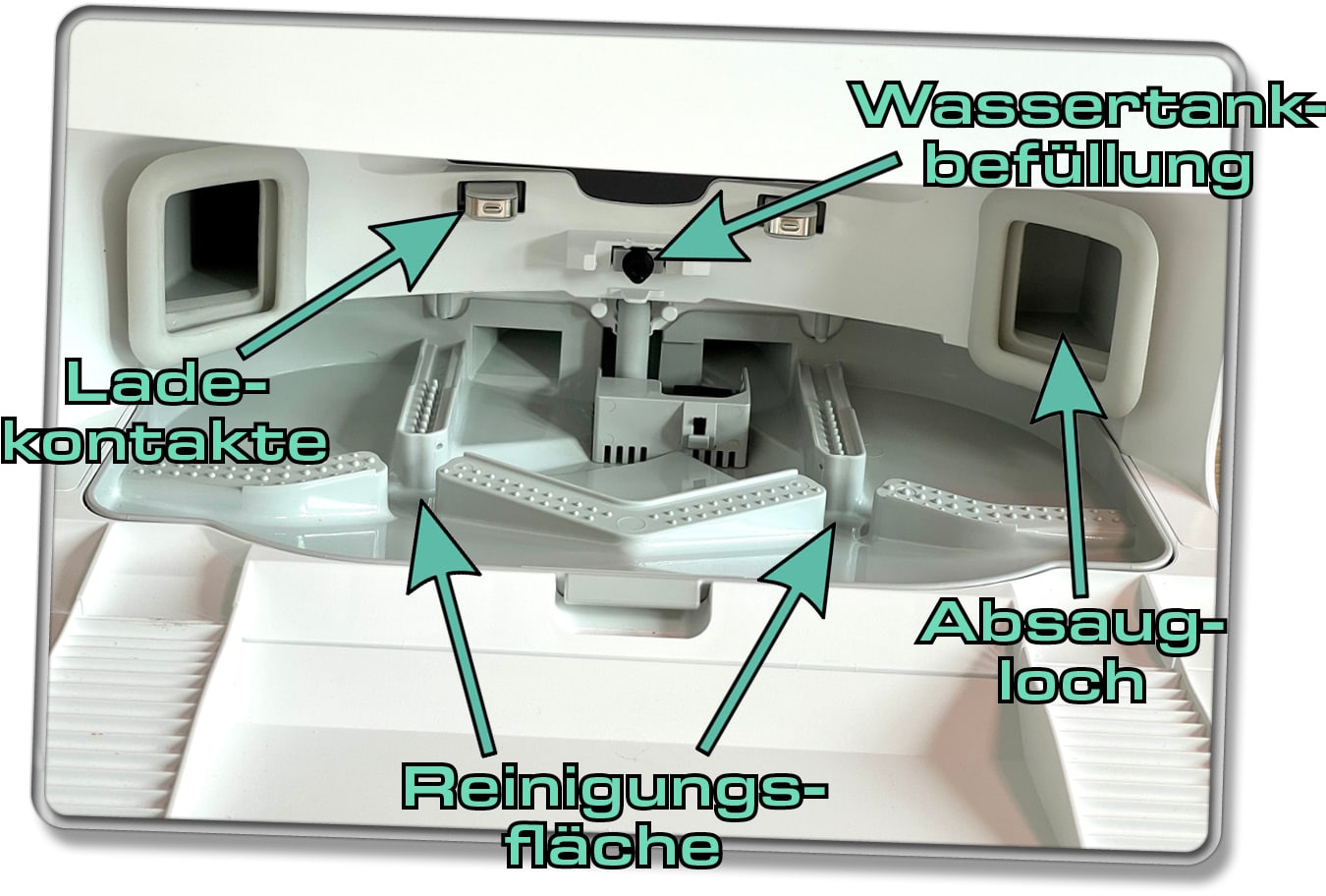 Roborock Q Revo - So funktioniert die Selbstreinigung der Wischmopps