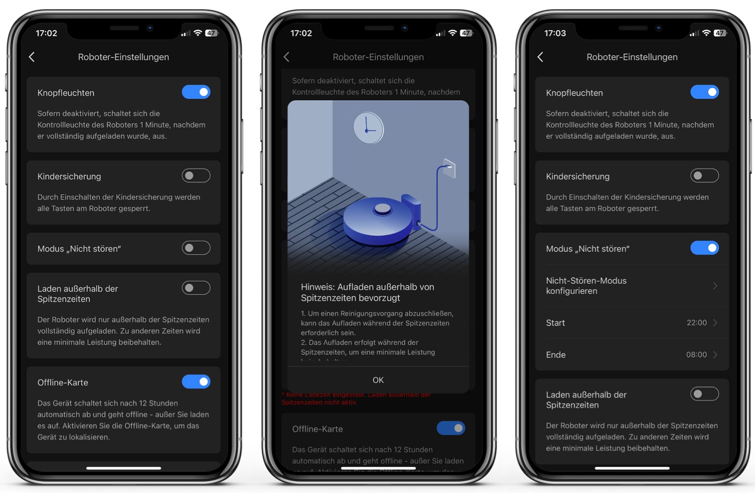 Roborock S7 Max Ultra - App - Die Robotereinstellungen