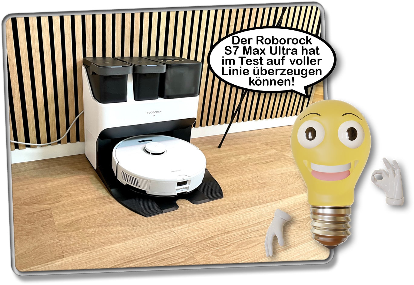 Der Roborock S7 Max Ultra konnte im Test auf voller Linie überzeugen! 