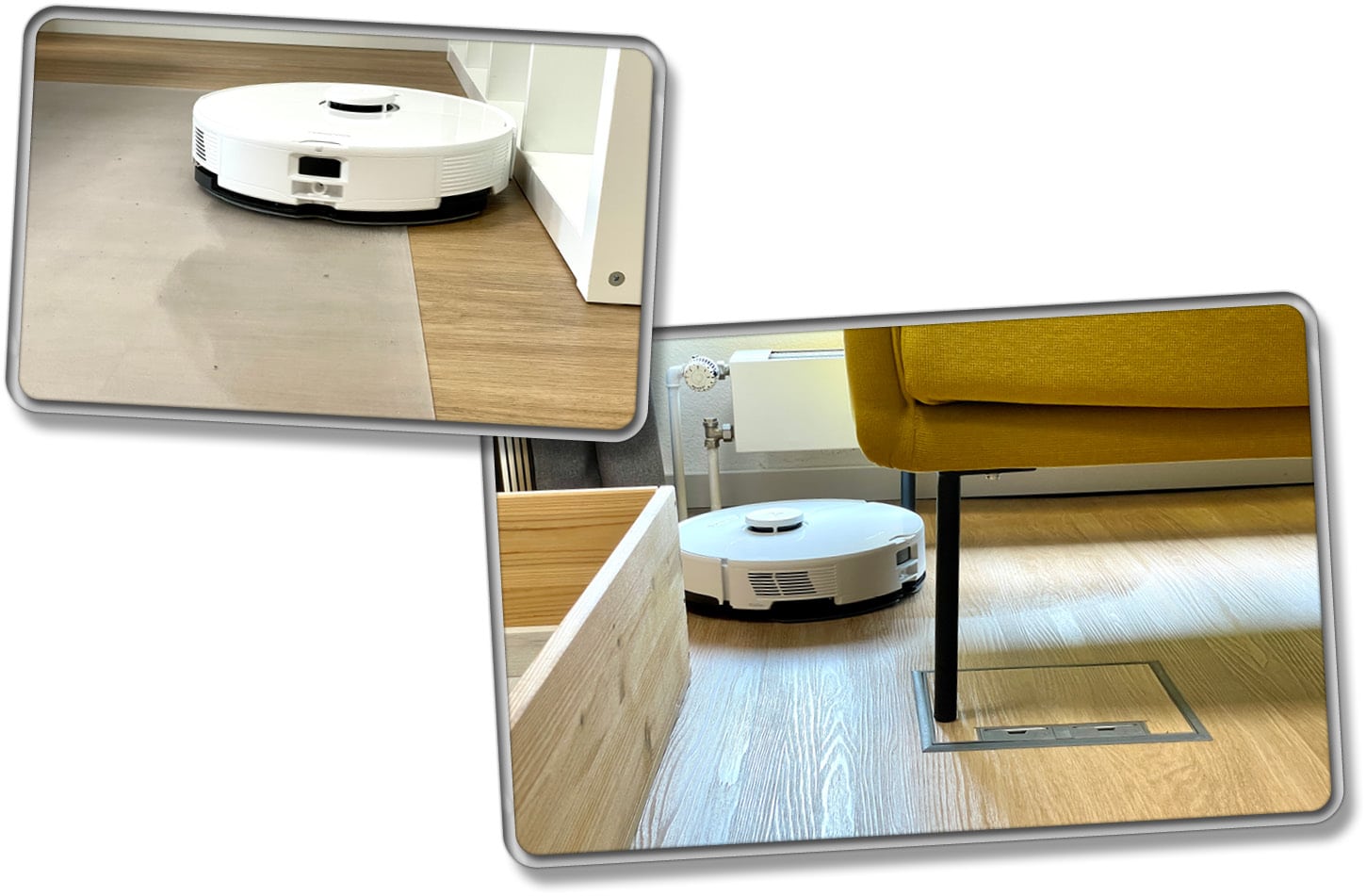 Der Roborock S7 Max Ultra besitzt eine vibrierende Wischfunktion