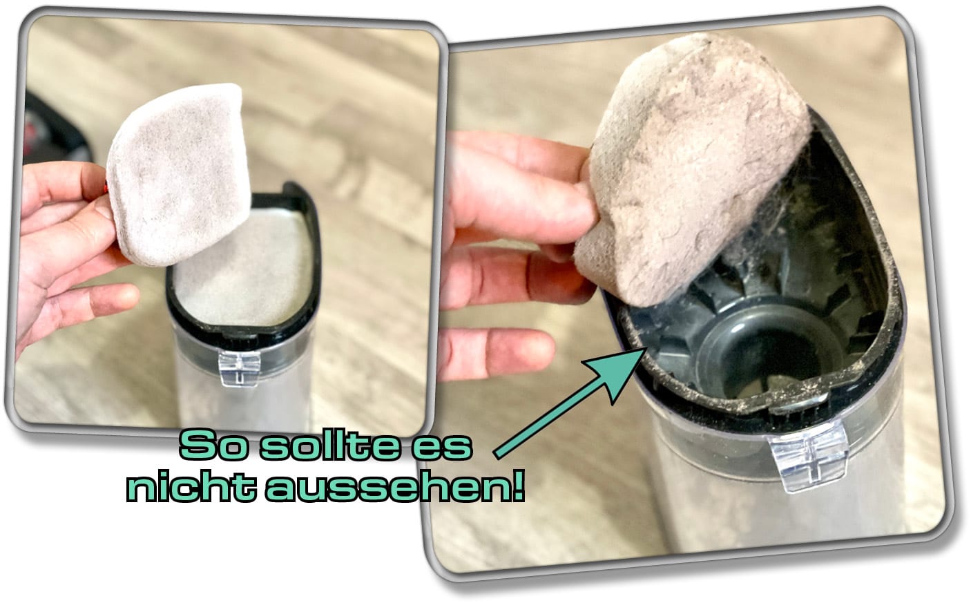 Reinige regelmäßig die Filter deines Shark Akkusaugers