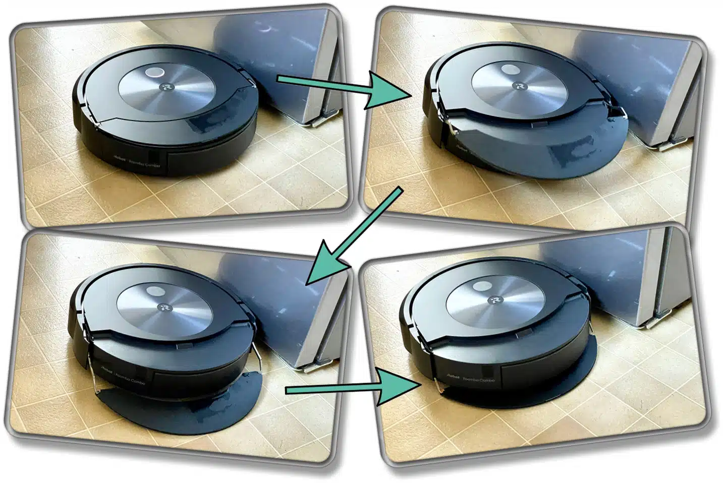 So eine Mopp-Lift-Funktion wie beim iRobot Roomba Combo j7+ haben wir noch nie gesehen. 