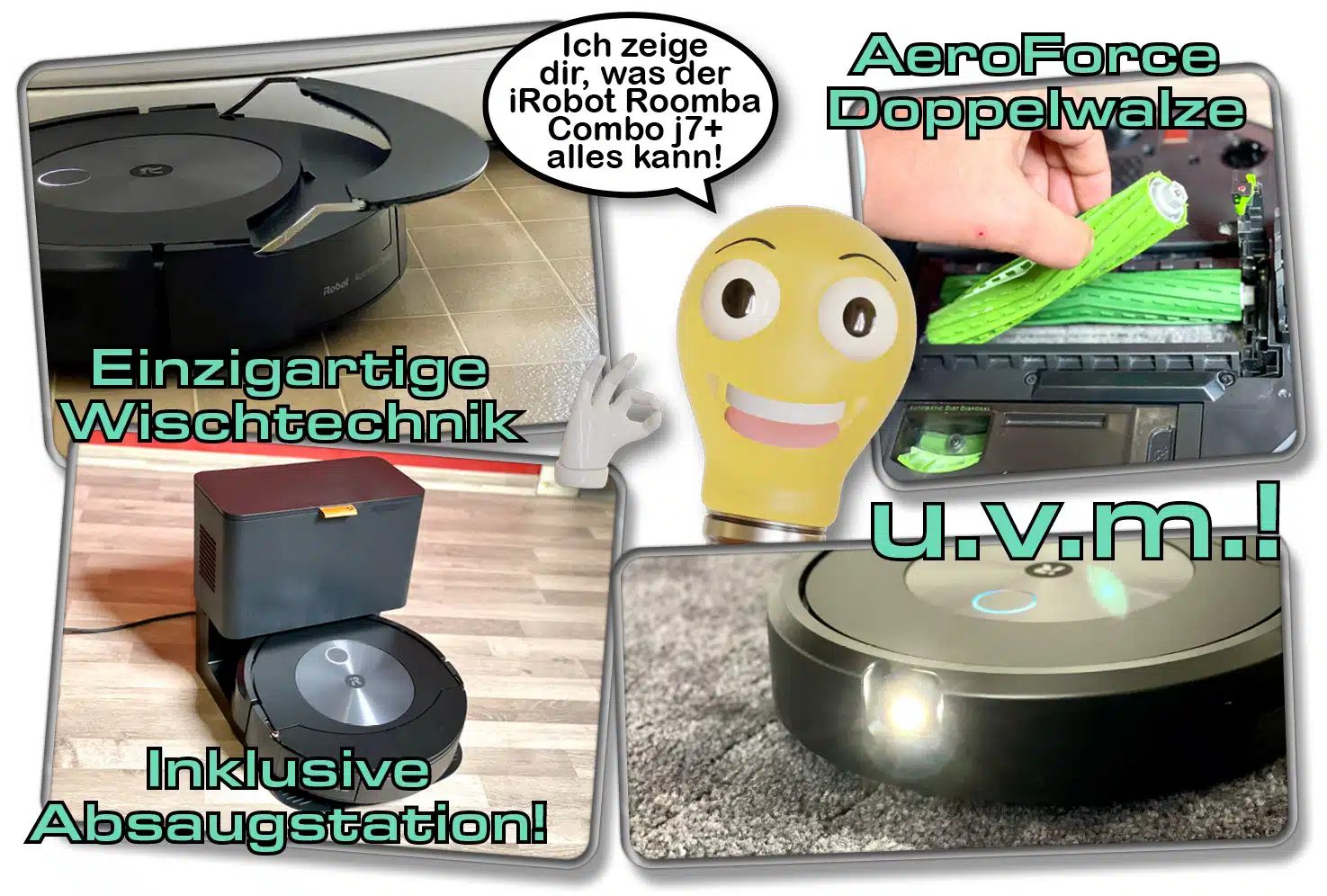 iRobot Roomba Combo j7+ - Wir haben das Spitzenmodell mit innovativem Mopp-Lift-System getestet!