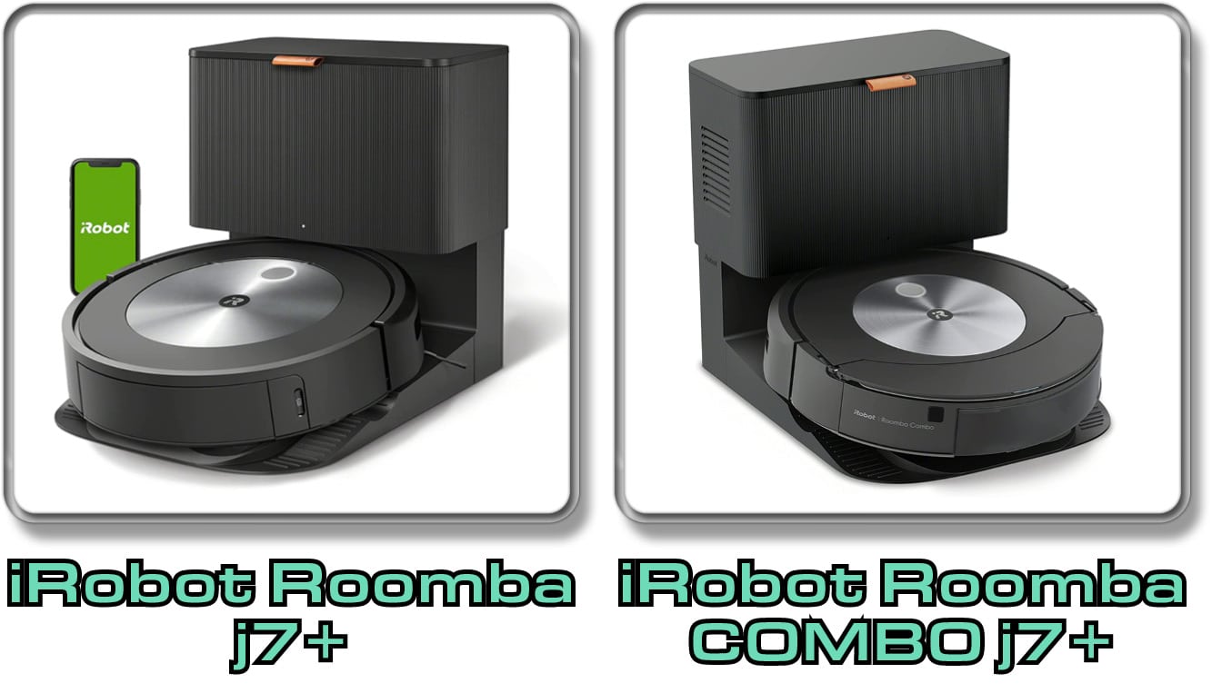 iRobot - Das sind die Unterschiede zwischen dem iRobot Roomba Combo j7+ und dem iRobot Roomba j7+
