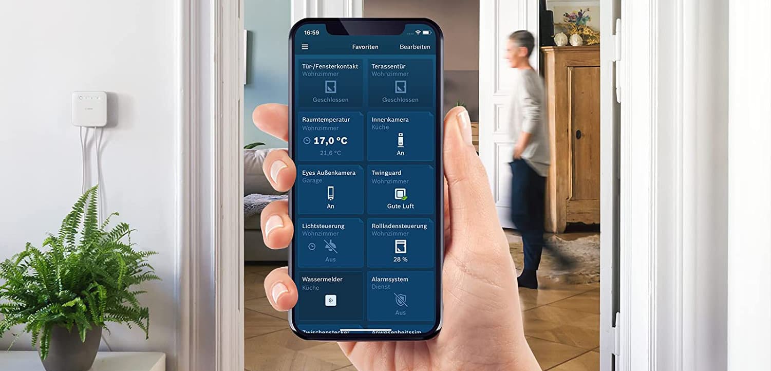 Der Bosch Smart Home Controller II und dessen Steuermöglichkeiten