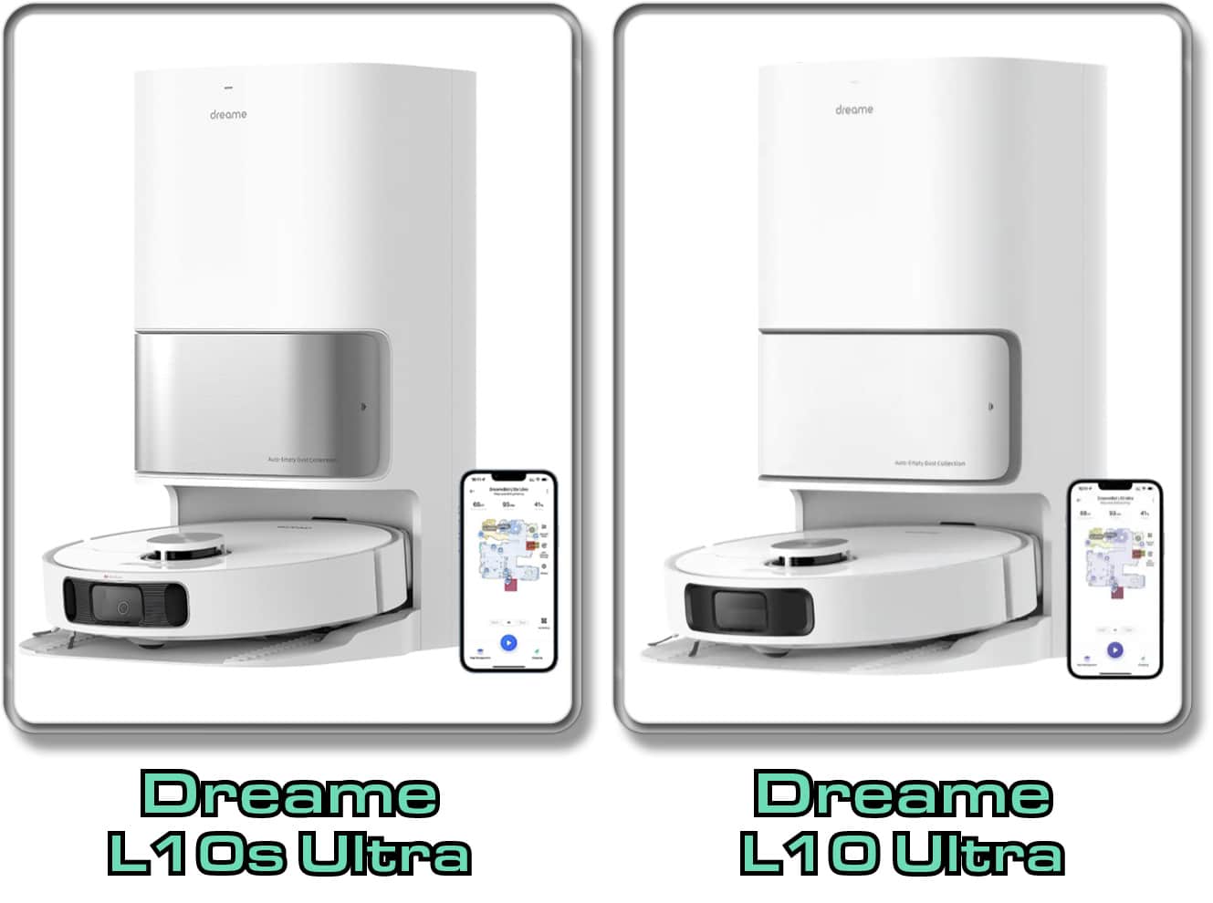 Das sind die Unterschiede des Dreame L10s Ultra und Dreame L10 Ultra