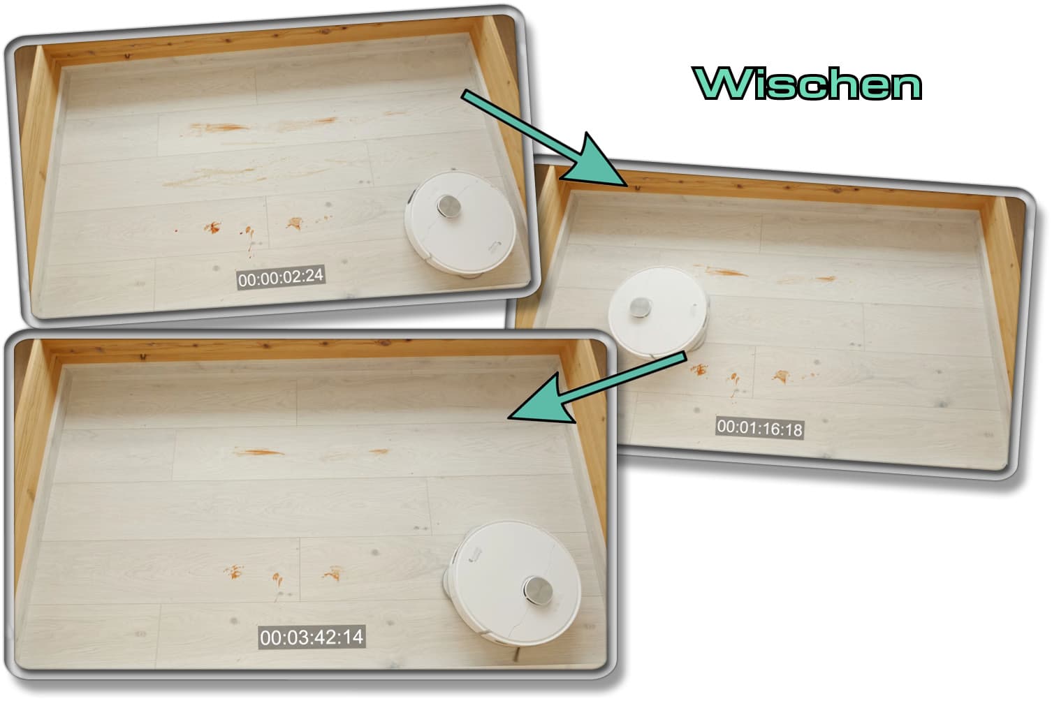 Im Hardcore-Test hat der Dreame L10 Ultra nicht so gut abschneiden können, wie der Dreame L10s Ultra