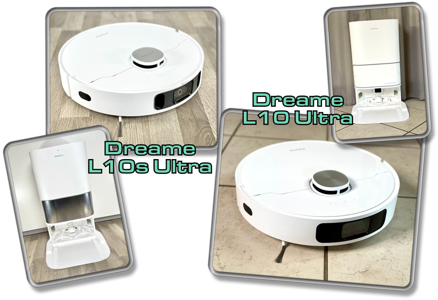 Das aussehen des Dreame L10 Ultra ist im Vergleich zum Vorgänger fast identisch