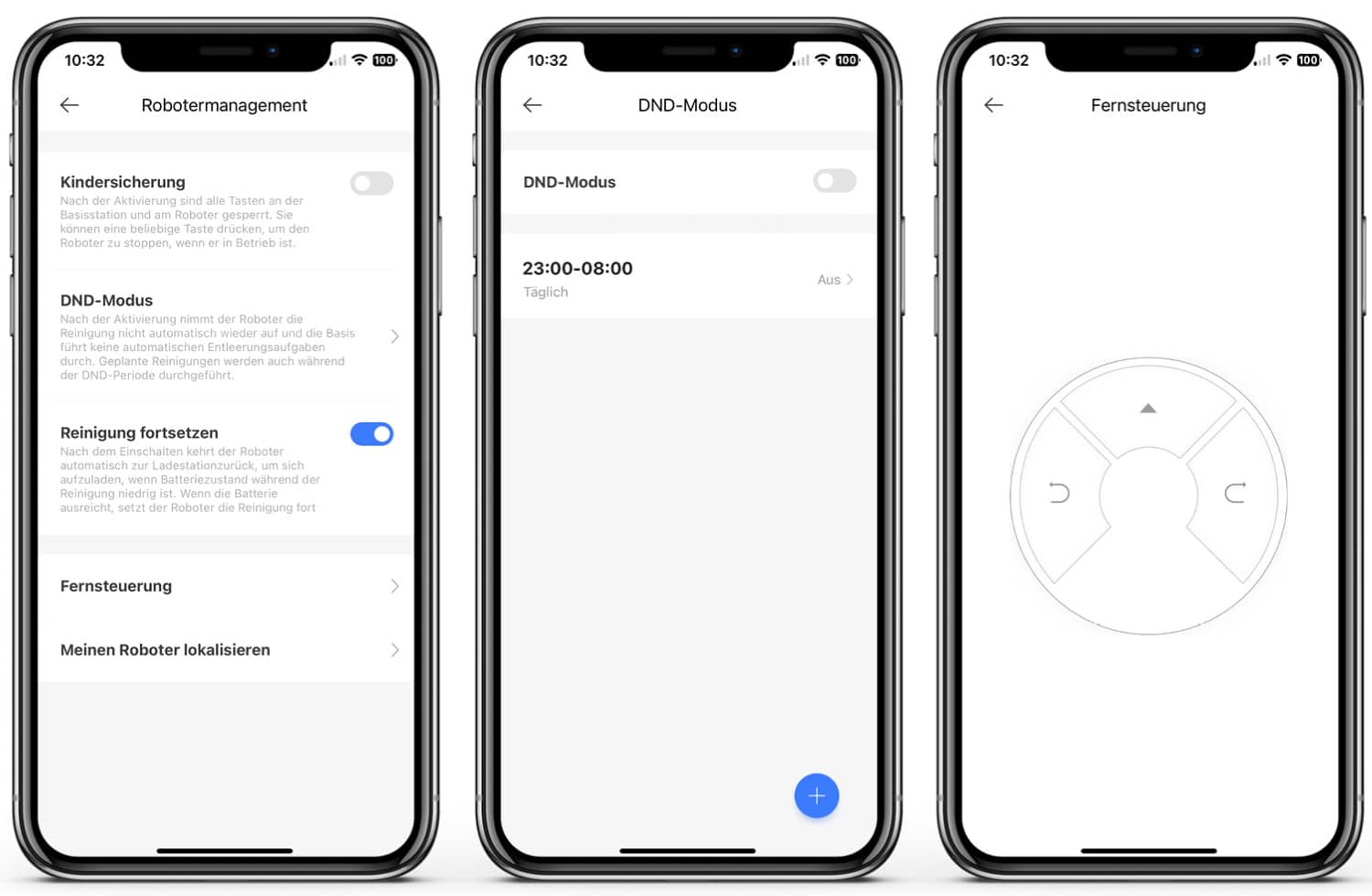 Die Robotereinstellungen offenbaren dir wichtige Funktionen des Dreame L10 Ultra.