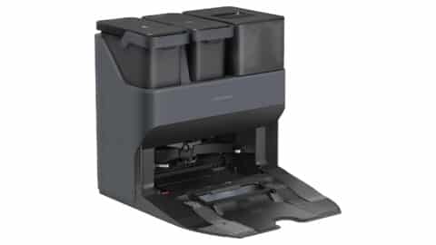 Das ist das Empty Wash Fill Dock von Roborock