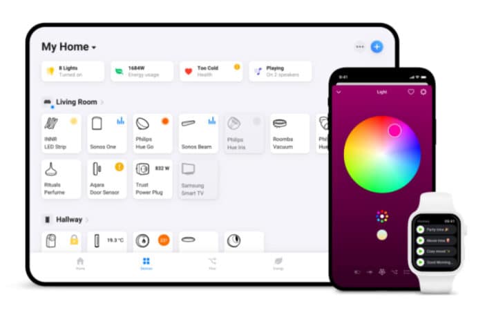 Die neue Homey-App wurde von Grund auf neu gestaltet