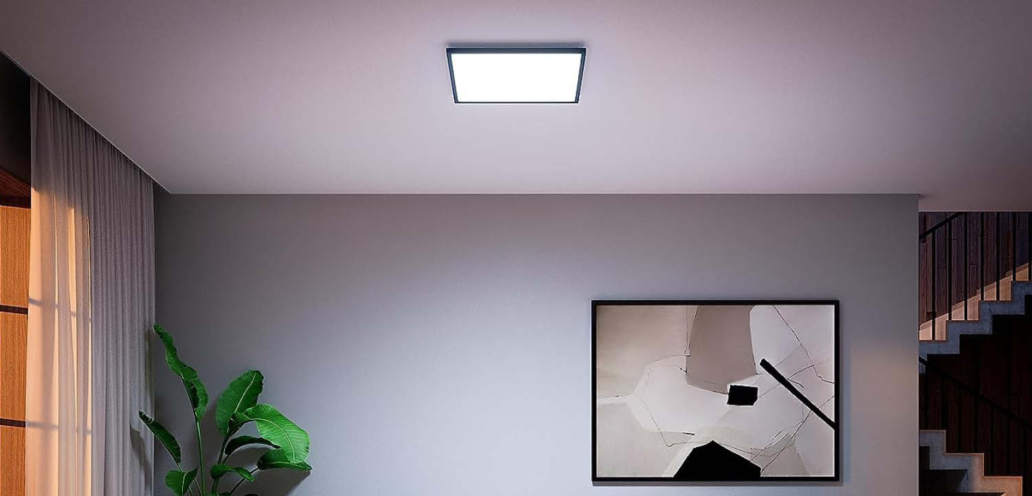 Philips Hue White Ambiance Aurelle Panelleuchte schwarz