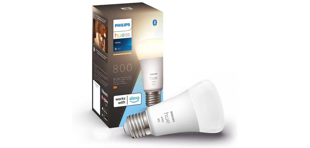 Schnapp dir die Philips Hue White E27 Birne auf Amazon für 99 Cent!