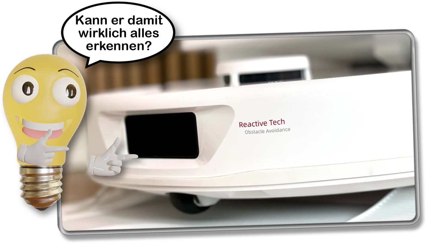 Reactive Tech - Kann der Roborock damit wirklich alle aufkommenden Hindernisse erkennen?