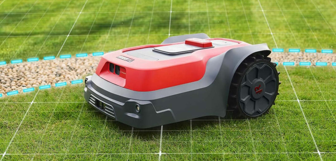 RoboUP Mähroboter - Das Anwenden von verschiedenen Mähzonen ist möglich