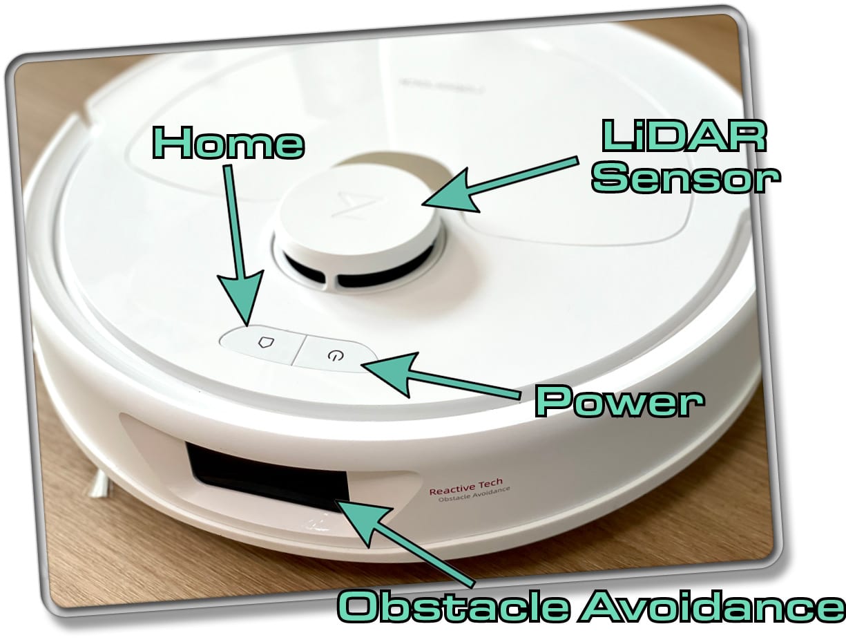Roborock Q Revo - So bedient man den Saugroboter manuell am Gerät
