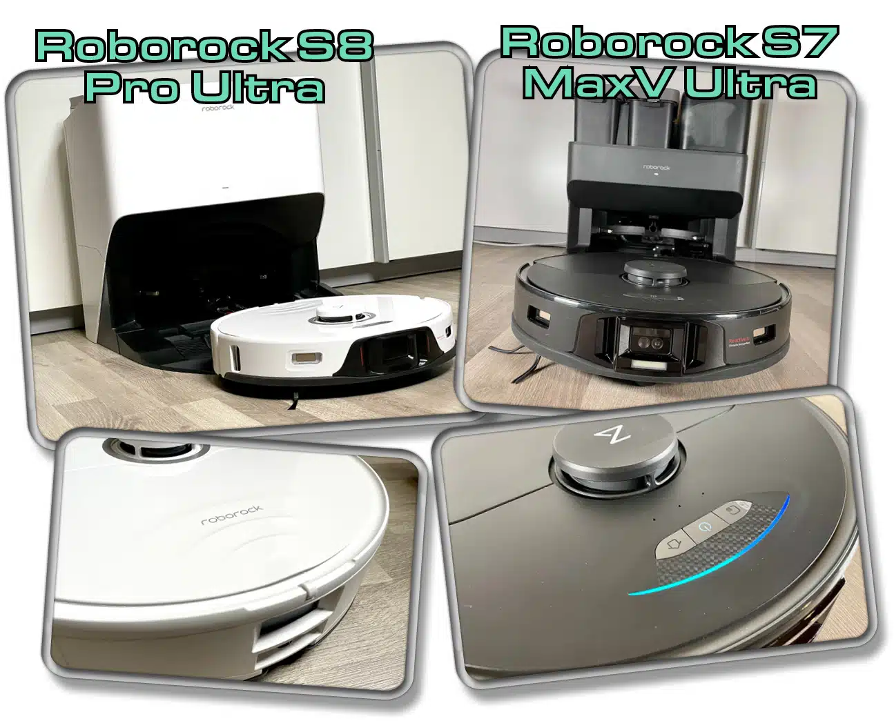 Roborock S8 Pro Ultra - Hier siehst du die Veränderung zum Vorgänger im direkten Vergleich