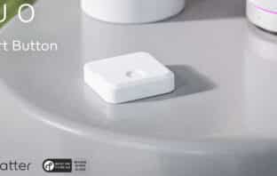 Der neue TUO Smart Button funktioniert via Thread und Matter und benötigt somit keinen herstellereigenen Hub.