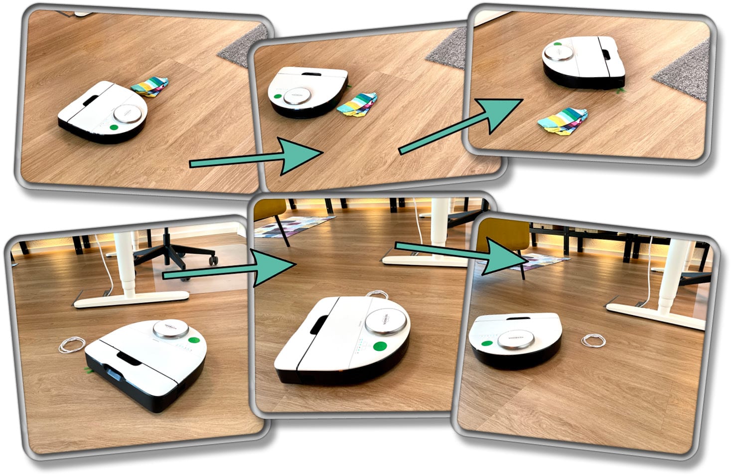 Im Test hat der Kobold VR7 alle herumliegenden Hindernisse erkannt und umfahren. Wir waren beeindruckt!