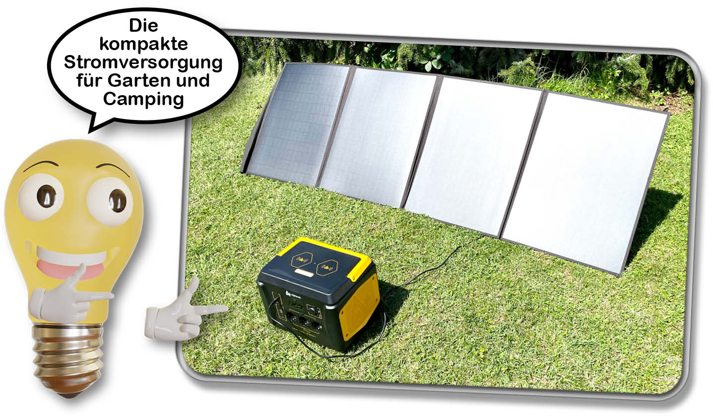 AlphaESS BlackBee1000 - Wir zeigen, ob die PowerStation für Garten und Camping geeignet ist.