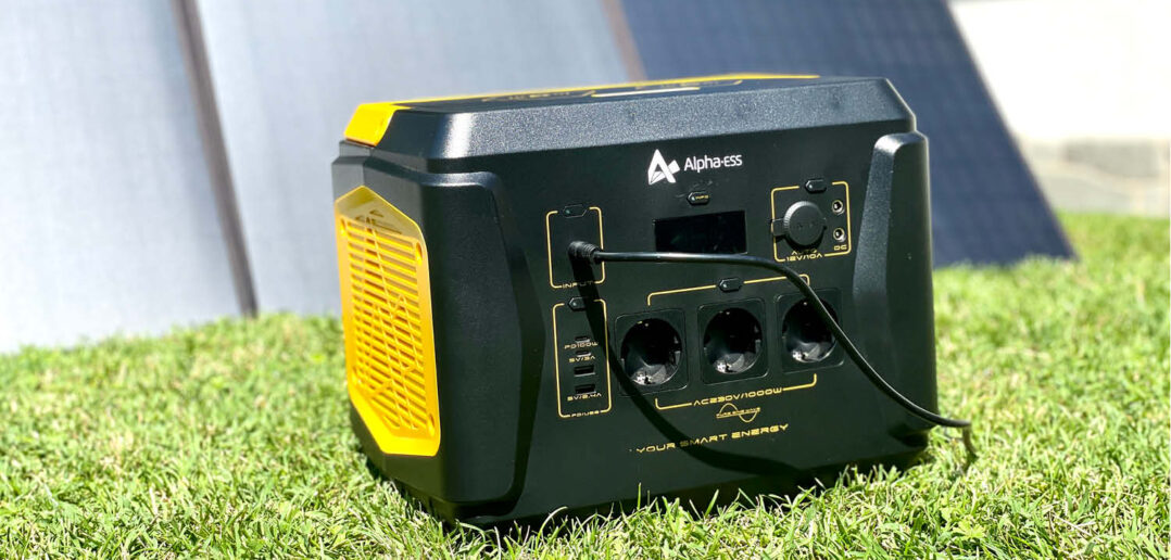 AlphaEss BlackBee1000 - Wir haben die kompakte und leichte PowerStation im Test