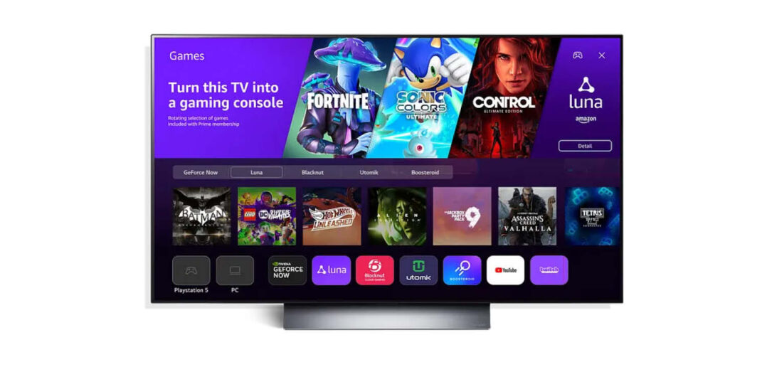 Amazon Luna auf LG Smart TVs