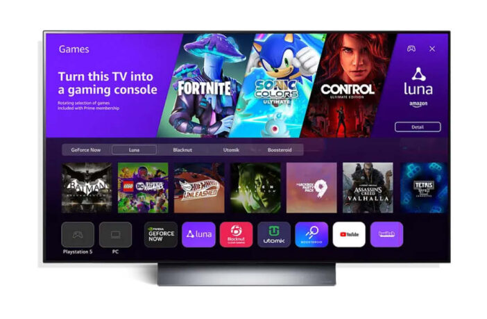 Amazon Luna auf LG Smart TVs