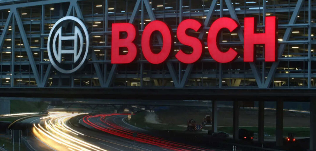 Bosch Logo Stuttgart Flughafen