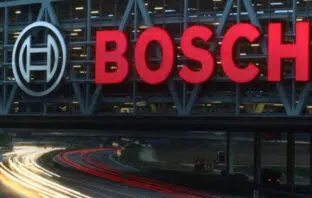 Bosch Logo Stuttgart Flughafen