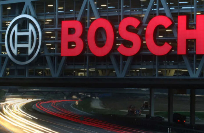 Bosch Logo Stuttgart Flughafen