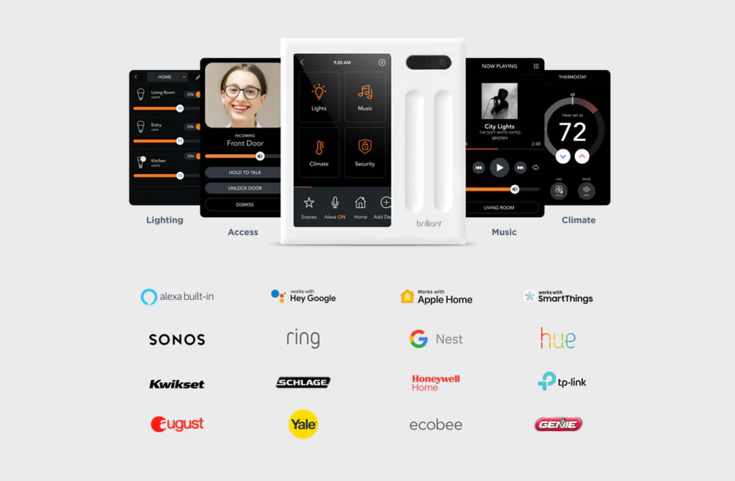 Brilliant Plug-In Smarthome Steuerung