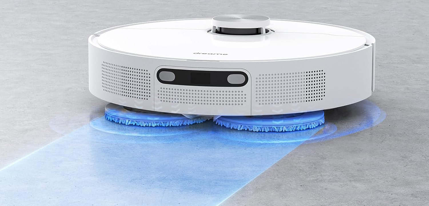 Der Dreame L10 Prime verfügt über rotierende Wischmopps