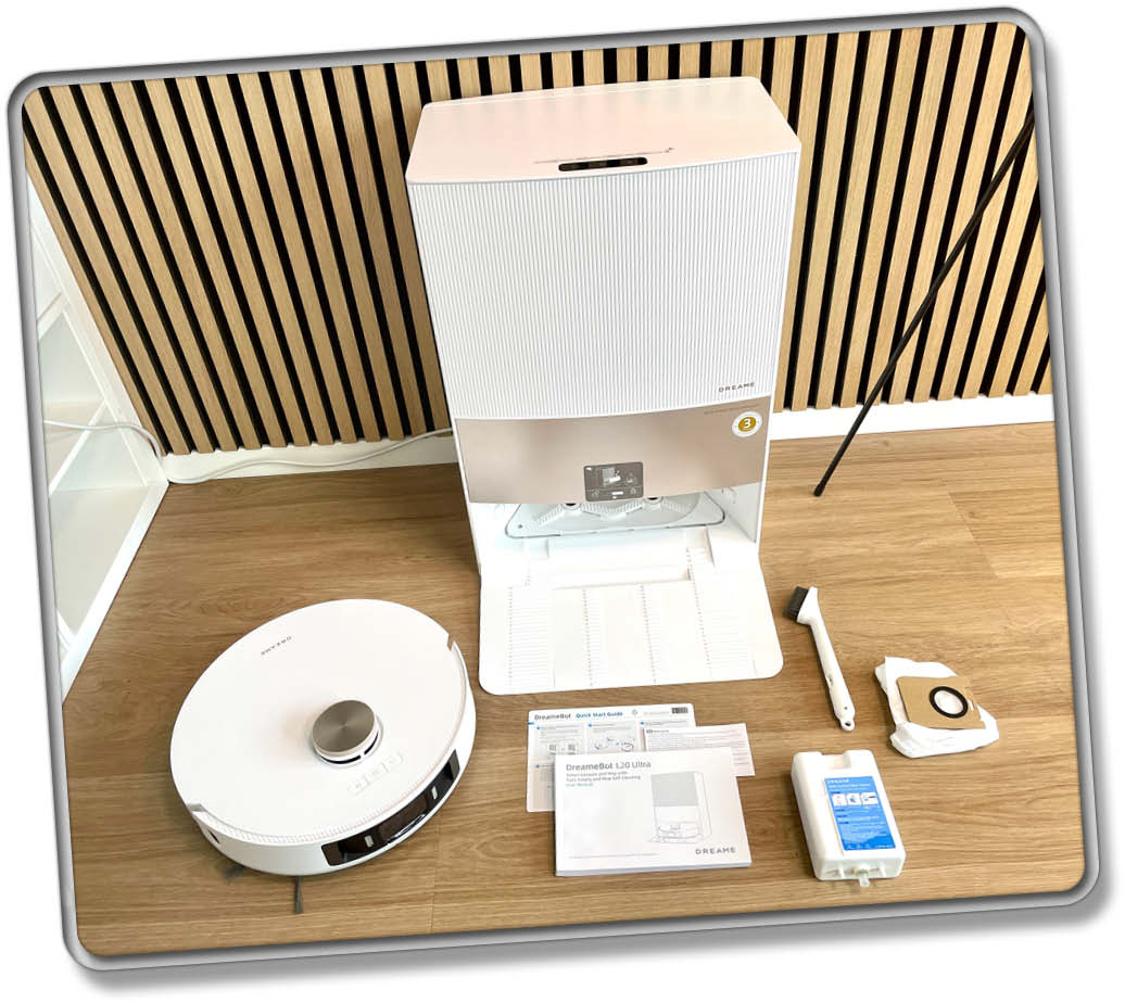 Dreame L20 Ultra - Das ist alles im Lieferumfang dabei!