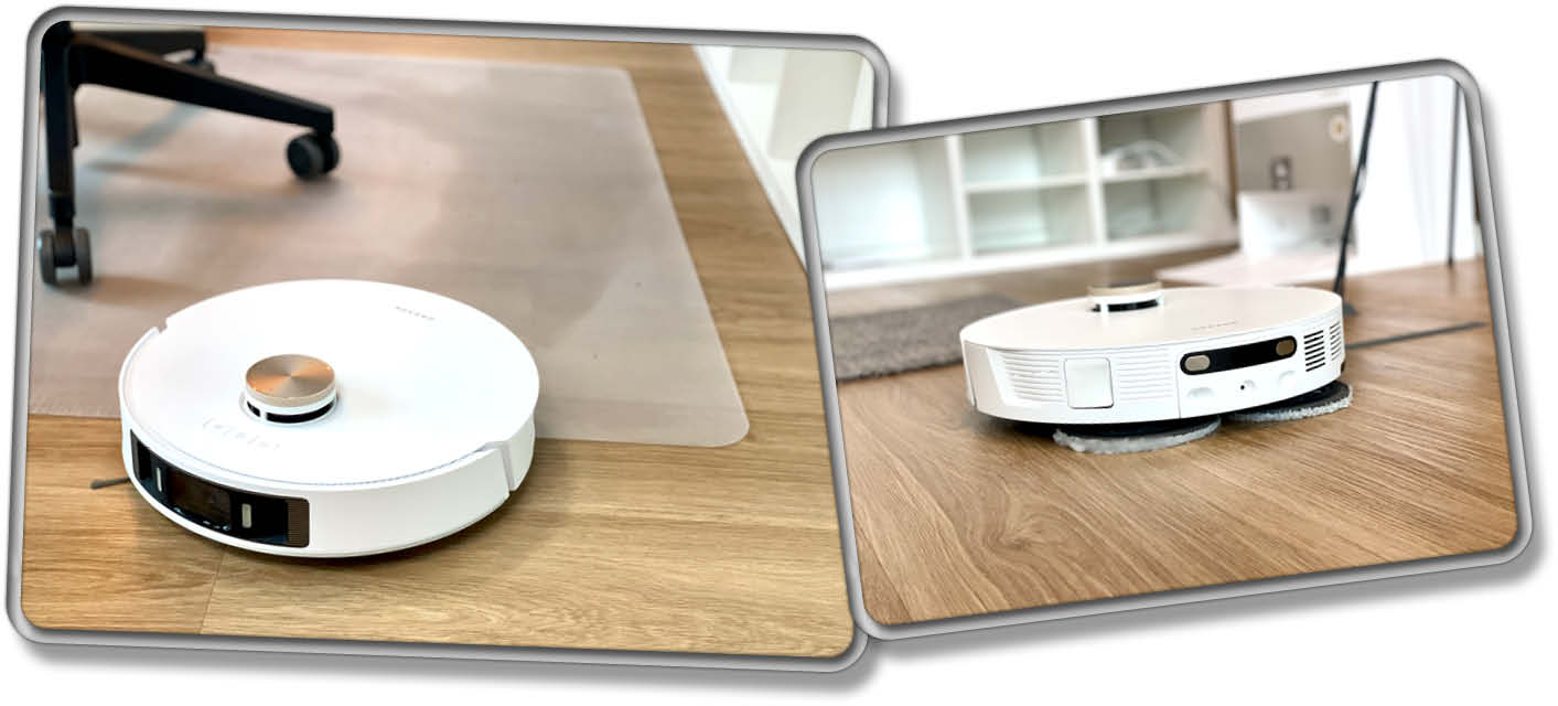 Dreame L20 Ultra - Die Wischfunktion ist aktiv einstellbar in der Durchflussmenge