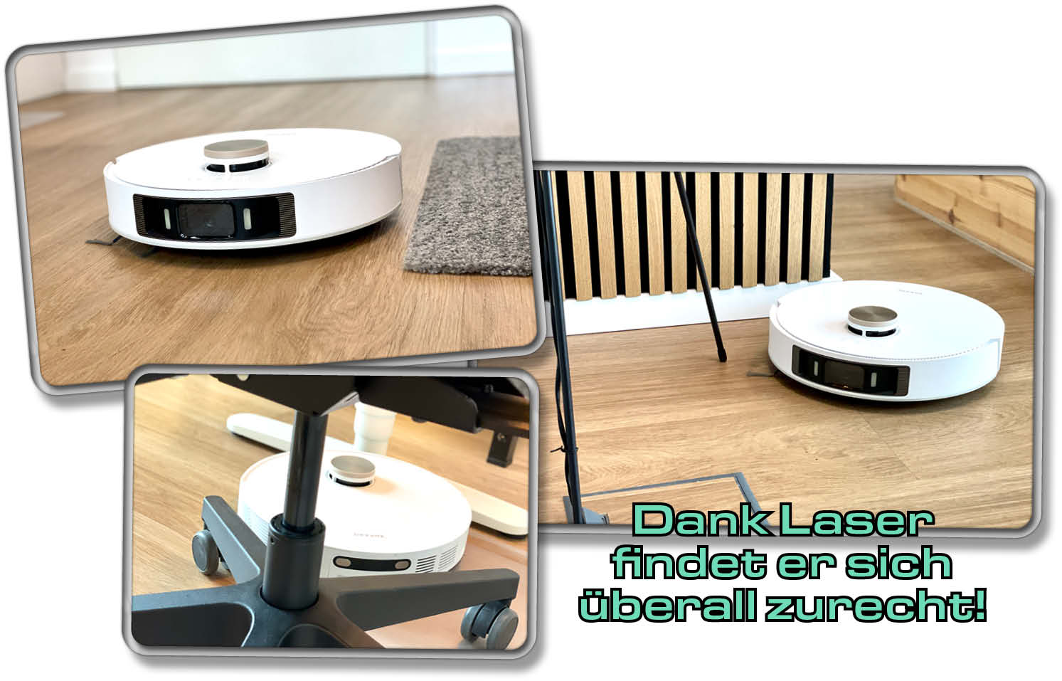 Dreame L20 Ultra - Zuerst den Rand, dann die Mitten